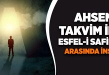 Hakiki İnsan Ahsen-i Takvim olma sırrı