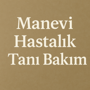 Manevi Bakım ve Analiz Hizmeti