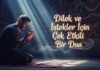 Hz. Ali nin Dilek ve Hacet için çok etkili bir Duası