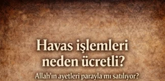 Havas işlemleri neden ücretli?